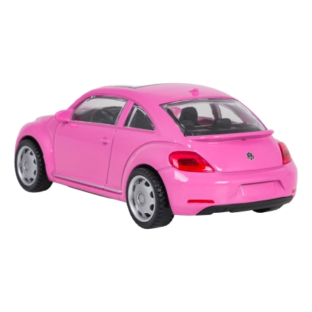 Autko Metalowe 1:43 Volkswagen Beetle Różowy RASTAR