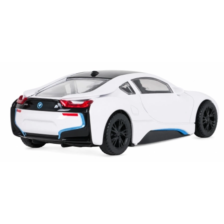 Autko Metalowe 1:43 BMW i8 Biały RASTAR