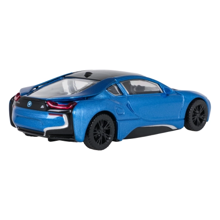 Autko Metalowe 1:43 BMW i8 Niebieskie RASTAR