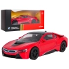 Autko Metalowe 1:43 BMW i8 Czerwone RASTAR