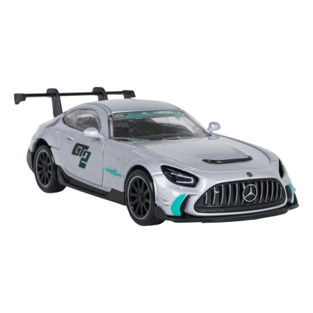 Autko Metalowe 1:43 Mercedes-AMG GT2 Srebrny RASTAR