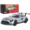 Autko Metalowe 1:43 Mercedes-AMG GT2 Srebrny RASTAR