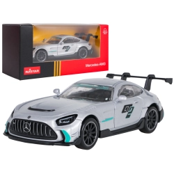 Autko Metalowe 1:43 Mercedes-AMG GT2 Srebrny RASTAR
