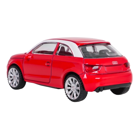 Autko Metalowe 1:43 Audi A1 Czerwony RASTAR
