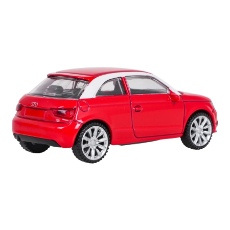 Autko Metalowe 1:43 Audi A1 Czerwony RASTAR