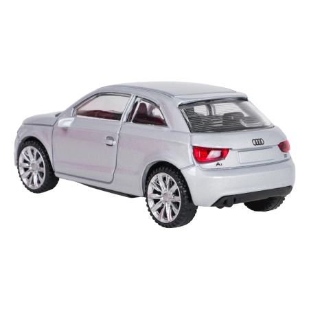 Autko Metalowe 1:43 Audi A1 Srebrny RASTAR