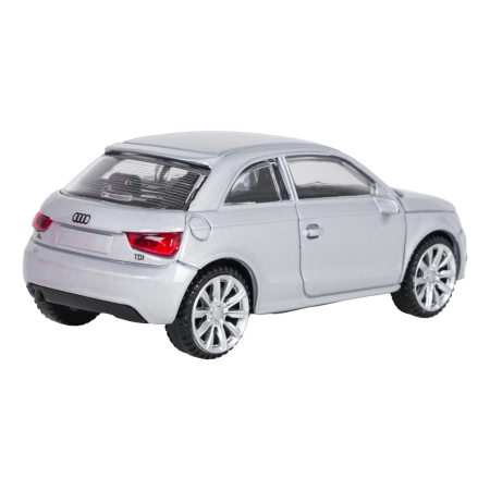 Autko Metalowe 1:43 Audi A1 Srebrny RASTAR