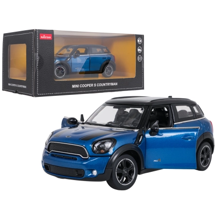 Autko Metalowe 1:24 MINI Countryman Niebieski RASTAR