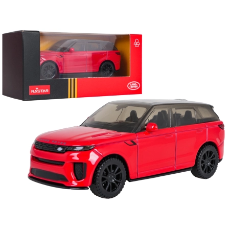 Autko Metalowe 1:43 Range Rover Sport SV Czerwony RASTAR