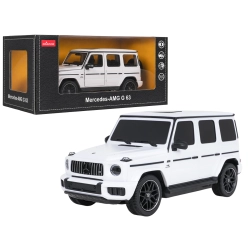 Autko Metalowe 1:24 Mercedes AMG G63 Biały RASTAR