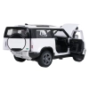 Autko Metalowe 1:24 Land Rover Defender 90 Biały RASTAR