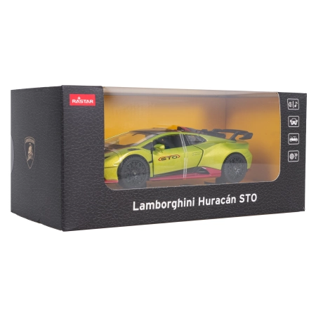 Autko Metalowe 1:32 Lamborghini Huracan STO Zielony RASTAR