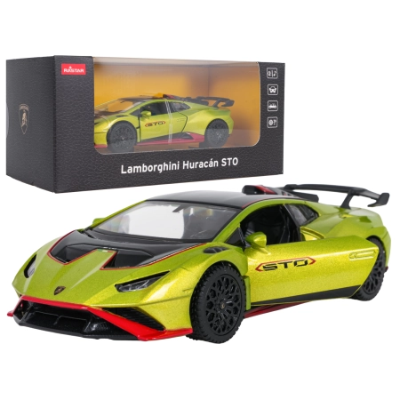 Autko Metalowe 1:32 Lamborghini Huracan STO Zielony RASTAR
