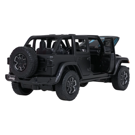 Autko Metalowe 1:32 Jeep Wrangler Rubicon Czarny RASTAR