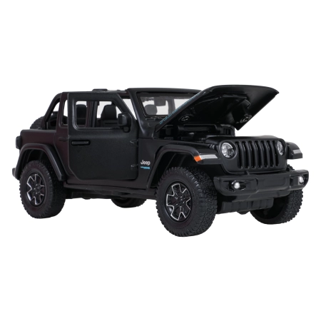 Autko Metalowe 1:32 Jeep Wrangler Rubicon Czarny RASTAR