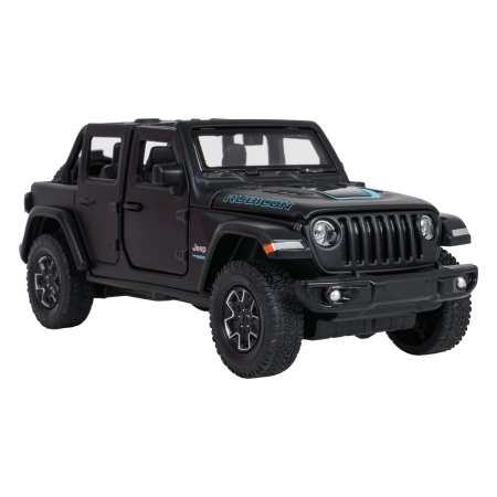 Autko Metalowe 1:32 Jeep Wrangler Rubicon Czarny RASTAR