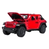 Autko Metalowe 1:32 Jeep Wrangler Rubicon Czerwone RASTAR