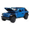 Autko Metalowe 1:32 Jeep Wrangler Rubicon Niebieski RASTAR