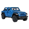 Autko Metalowe 1:32 Jeep Wrangler Rubicon Niebieski RASTAR