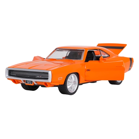 Autko Metalowe 1:36 1970 Dodge Charger R/T Pomarańczowy RASTAR