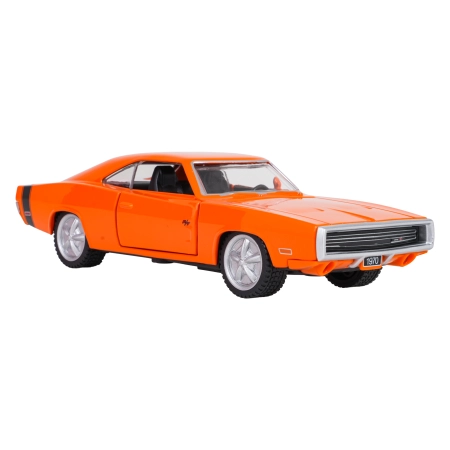 Autko Metalowe 1:36 1970 Dodge Charger R/T Pomarańczowy RASTAR