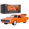 Autko Metalowe 1:36 1970 Dodge Charger R/T Pomarańczowy RASTAR