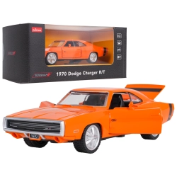 Autko Metalowe 1:36 1970 Dodge Charger R/T Pomarańczowy RASTAR
