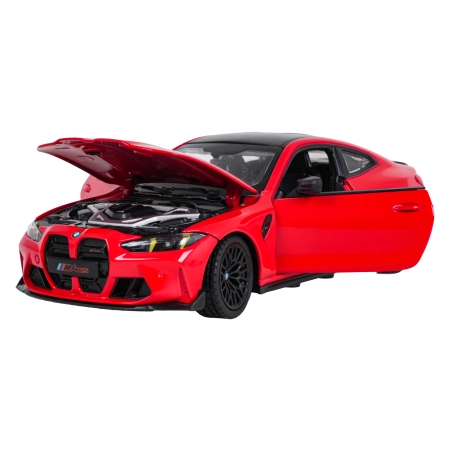 Autko Metalowe 1:24 BMW M4 CS Czerwony RASTAR