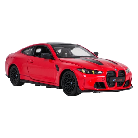 Autko Metalowe 1:24 BMW M4 CS Czerwony RASTAR