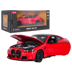 Autko Metalowe 1:24 BMW M4 CS Czerwony RASTAR