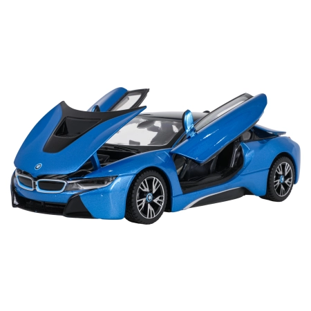 Autko Metalowe 1:24 BMW i8 Niebieski RASTAR