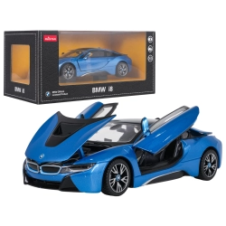 Autko Metalowe 1:24 BMW i8 Niebieski RASTAR