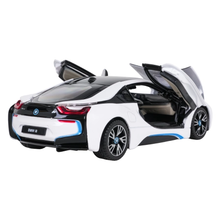 Autko Metalowe 1:24 BMW i8 Biały RASTAR