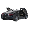 Autko Metalowe 1:24 BMW i8 Czarny RASTAR