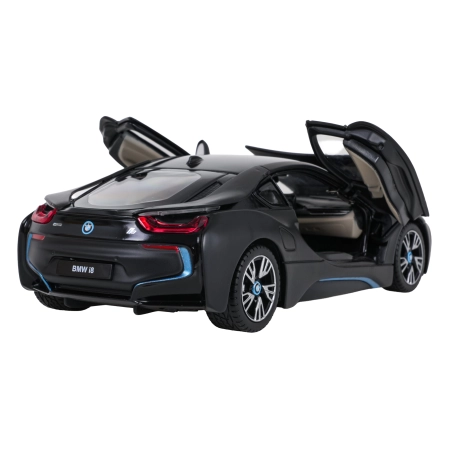 Autko Metalowe 1:24 BMW i8 Czarny RASTAR