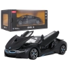 Autko Metalowe 1:24 BMW i8 Czarny RASTAR