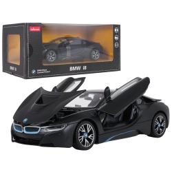 Autko Metalowe 1:24 BMW i8 Czarny RASTAR