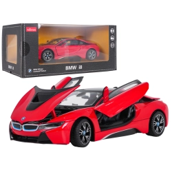 Autko Metalowe 1:24 BMW i8 Czerwony RASTAR