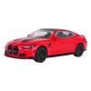 Autko Metalowe 1:43 BMW M4 CS Czerwony RASTAR