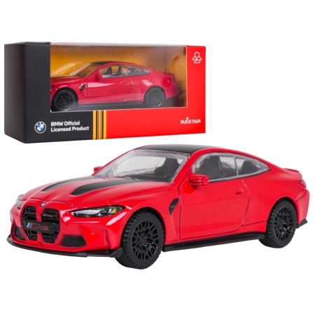Autko Metalowe 1:43 BMW M4 CS Czerwony RASTAR