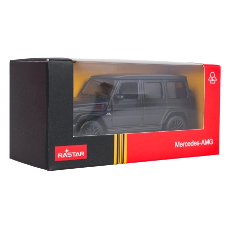 Autko Metalowe 1:43 Mercedes AMG G63 Czarny RASTAR