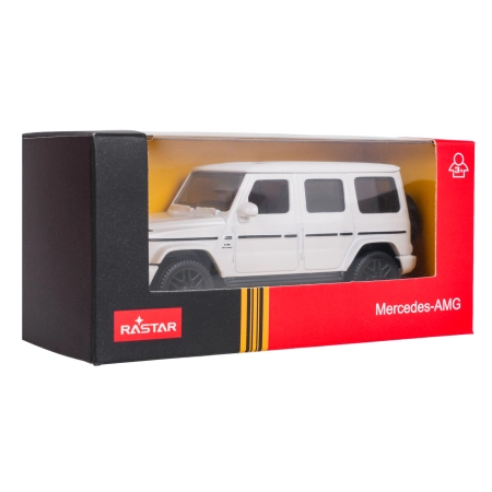 Autko Metalowe 1:43 Mercedes AMG G63 Biały RASTAR