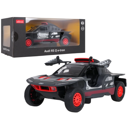 Autko Metalowe 1:24 AUDI RS Q e-tron Szary RASTAR