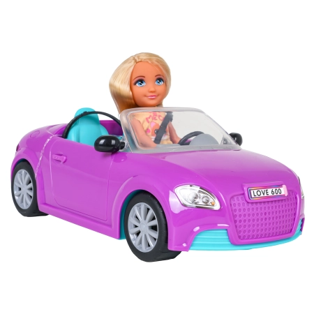 Lalka Ankiki i Auto + Akcesoria