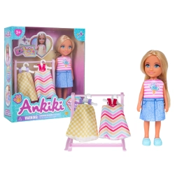 Lalka Ankiki + Garderoba