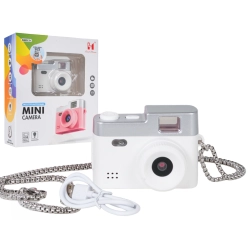 Mini Aparat Fotograficzny Biały