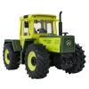 Traktor Zielony 1:24 z Pilotem Mercedes Benz + Przyczepa na Drewno z Dźwigiem
